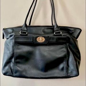 Kate Spade Soft Black Leather Purse - Like New